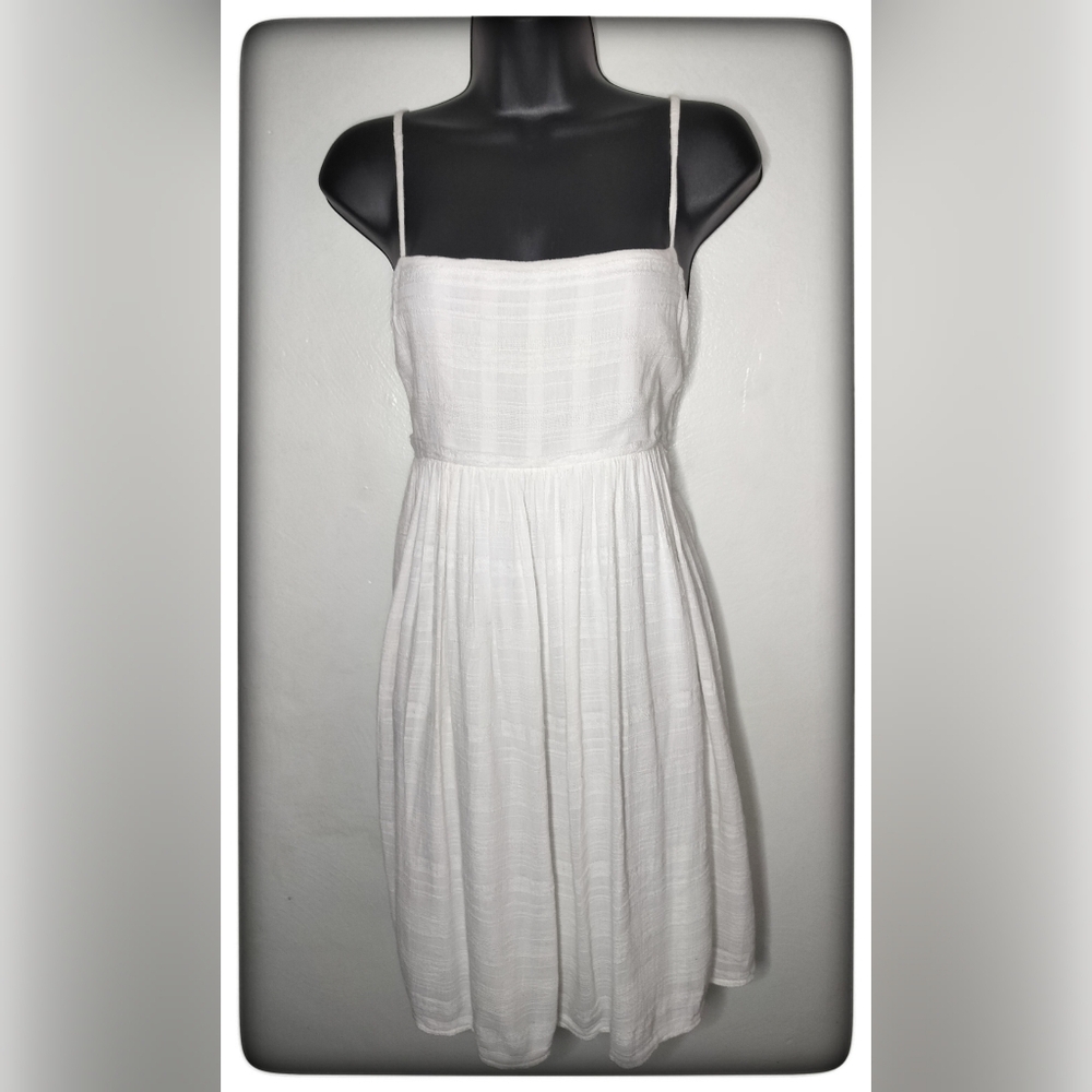 American Eagle Outfitters White Mini Sundress